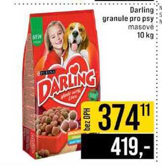 Darling granule pro psy masové 10 kg