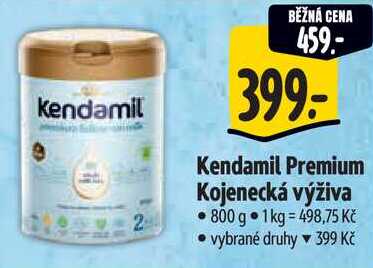 Kendamil Premium Kojenecká výživa, 800 g 
