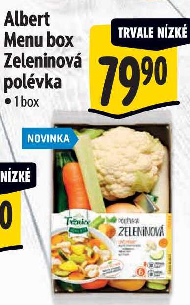 Albert Menu box Zeleninová polévka 