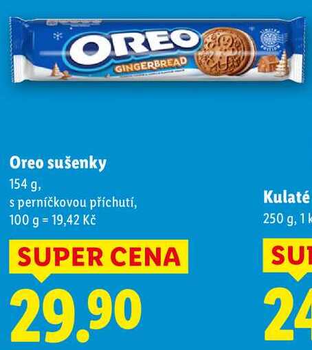 Oreo sušenky, 154 g