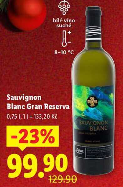 Sauvignon Blanc Gran Reserva, 0,75 l