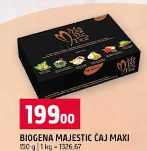 BIOGENA MAJESTIC ČAJ MAXI 150 g 