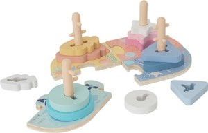 lupilu® Dřevěná motorická hračka