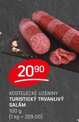 TURISTICKÝ TRVANLIVÝ SALÁM 100 g