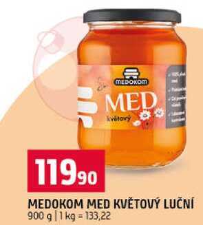 MEDOKOM MED KVĚTOVÝ LUČNÍ 900 g 