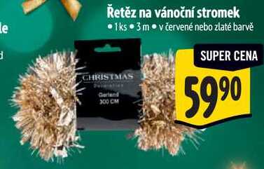 Řetěz na vánoční stromek