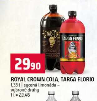 ROYAL CROWN COLA, TARGA FLORIO 1,33 l
