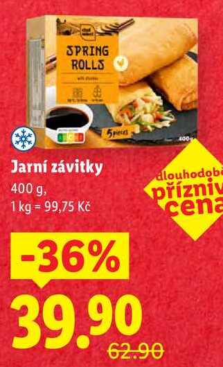 Jarní závitky, 400 g
