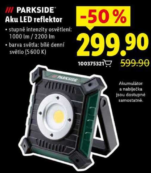 PARKSIDE Aku LED reflektor