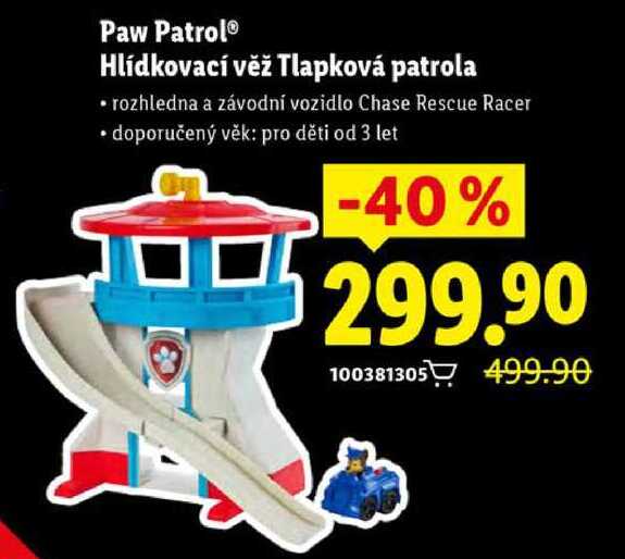 Paw Patrol Hlídkovací věž Tlapková patrola
