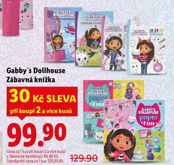 Gabby's Dollhouse Zábavná knížka