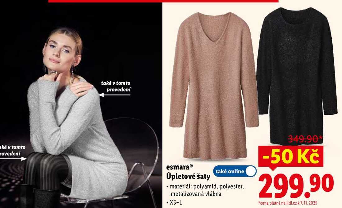 esmara Úpletové šaty