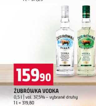 ŽUBRÓWKA VODKA 0,5 l
