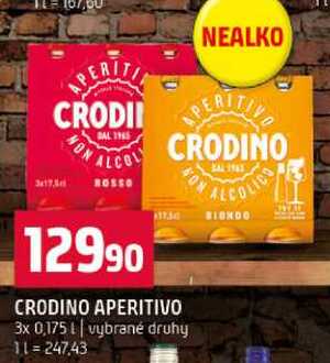 CRODINO APERITIVO 3x0,175 l