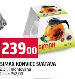 SIMAX KONVICE SVATAVA 1 ks