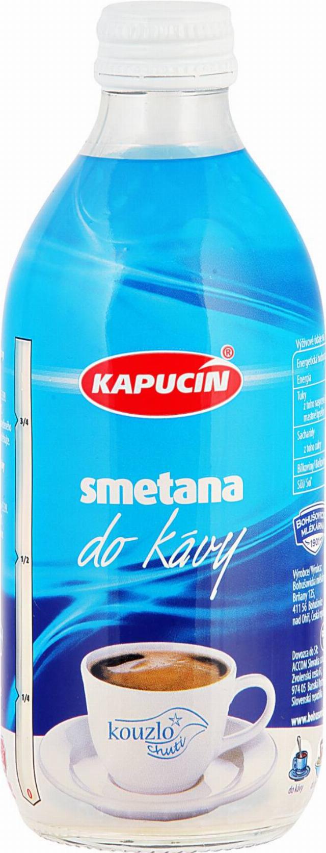 Kapucín Smetana do kávy