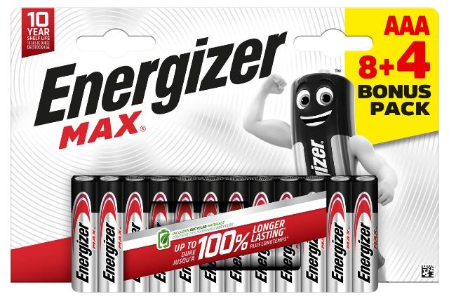ENERGIZER Baterie AAA alkalické