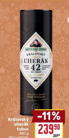 Královský uherák tubus 380 g 