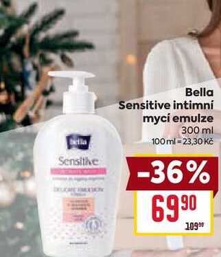 Bella Sensitive intimní mycí emulze 300 ml