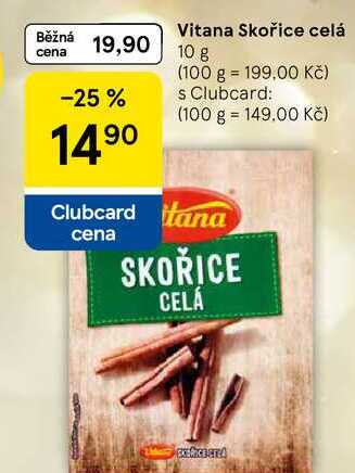 Vitana Skořice celá, 10 g
