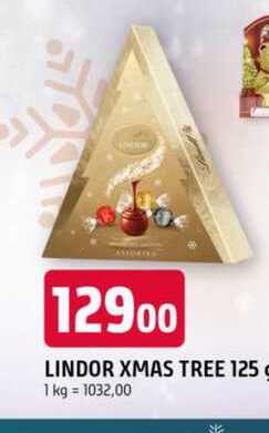 LINDOR XMAS TREE 125 g