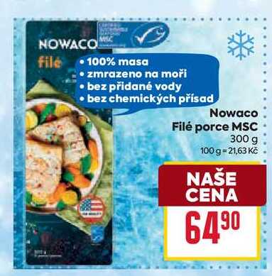 Nowaco Filé porce MSC 300 g 
