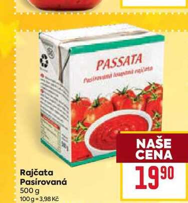 Rajčata Pasírovaná 500 g
