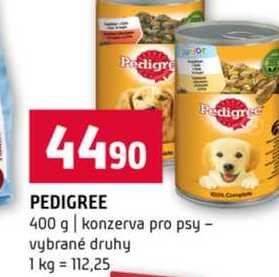 PEDIGREE 400 g konzerva pro psy vybrané druhy