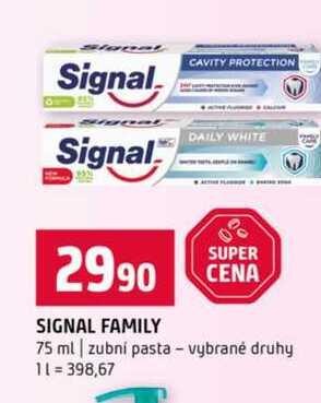 SIGNAL FAMILY 75 ml zubní pasta vybrané druhy