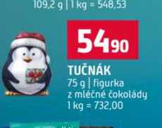 TUČNÁK 75 g figurka z mléčné čokolády