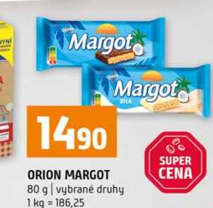 ORION MARGOT 80 g vybrané druhy