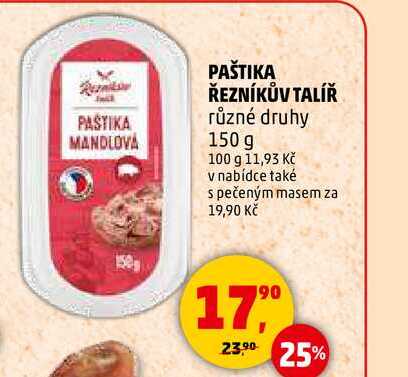 PAŠTIKA ŘEZNÍKŮV TALÍŘ, 150 g
