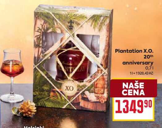 Plantation X.O. 20th anniversary 0,7l 