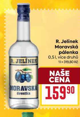 R. Jelínek Moravská pálenka 0,5l