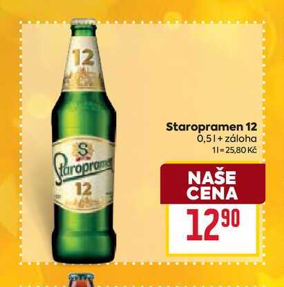 Staropramen 12 0,5l