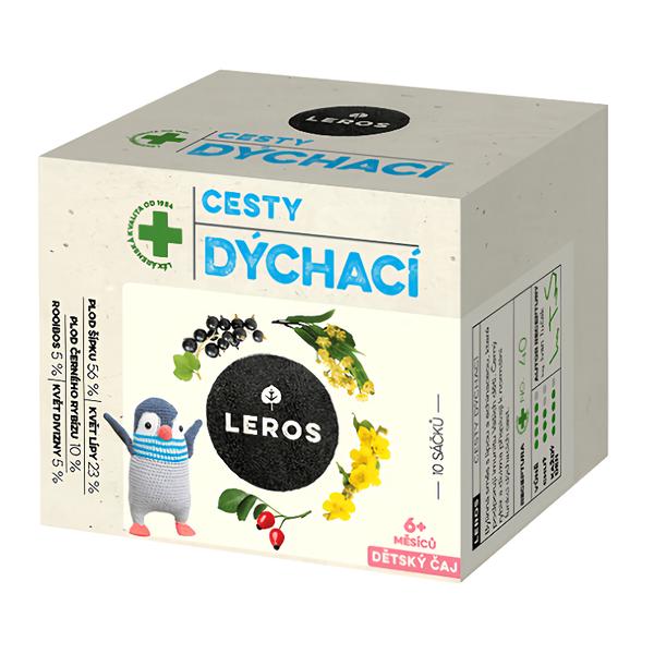 Leros Baby Dětský čaj na dýchací cesty
