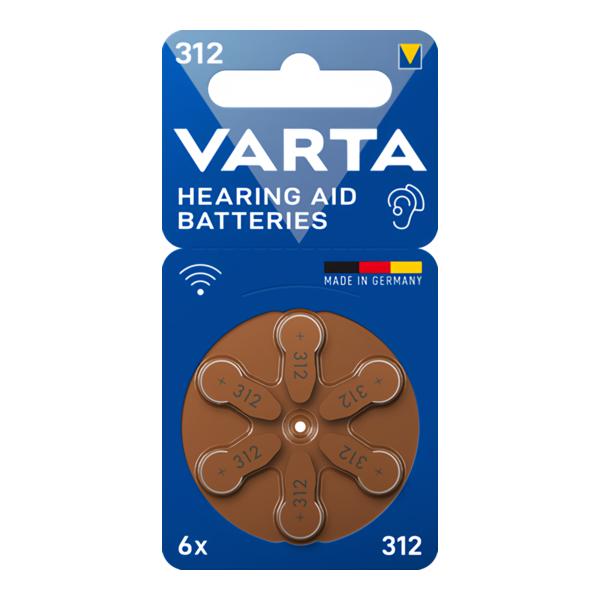 Varta Hearing Aid Battery 312