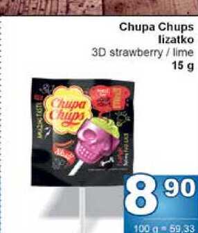 Chupa Chups lízátko 3D 