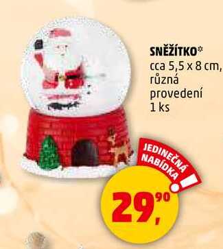SNĚŽÍTKO, 1 ks 