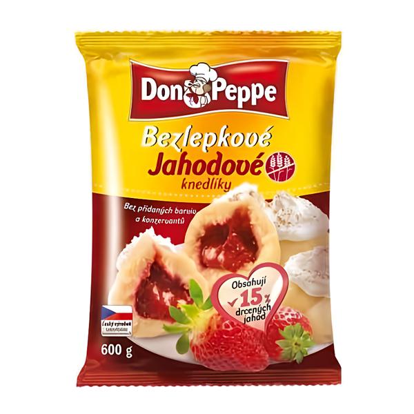 Don Peppe Bezlepkové jahodové knedlíky