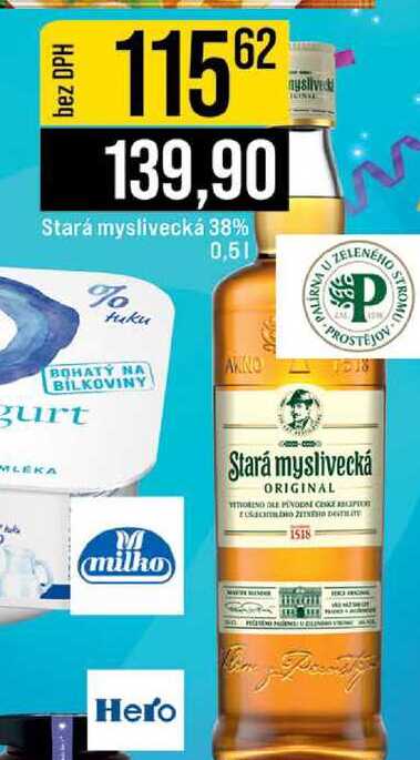 Stará myslivecká 38% % 0,5l