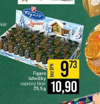 Figaro lahvičky vaječný likér 25,5g 
