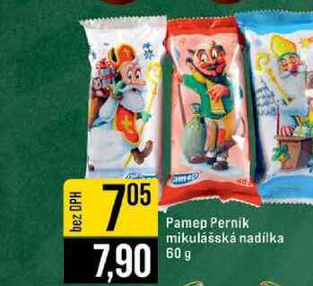 Pamep Pernik mikulášská nadílka 60 g 