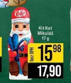 Kit Kat Mikuláš 17 g