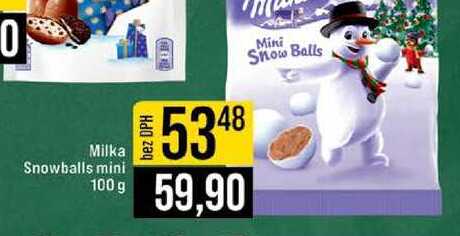 Milka Snowballs mini 100 g