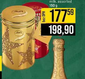 Lindor tin milk, assorted 150 g 