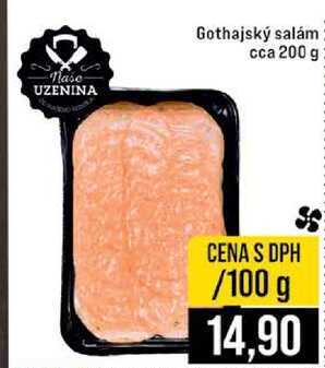 Gothajský salám cca 200 g 100g
