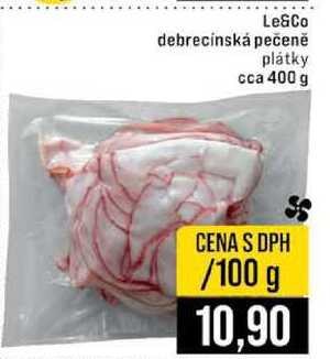 Le&Co debrecínská pečeně plátky cca 400 g 