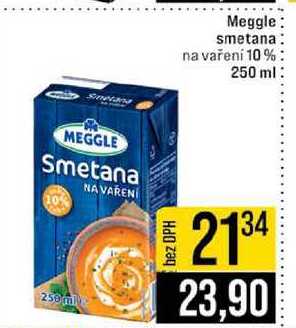 Meggle smetana na vaření 10% 250 ml