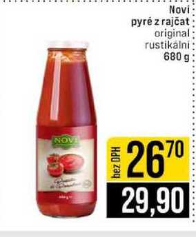 Novi pyré z rajčat original rustikálni 680 g